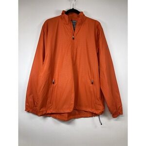 PAGE & TUTTLE Teflon Free‎ Swing 1/4 Zip Windshirt NWT Golf Preppy Sports Golfer